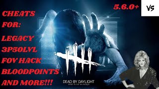DBD CHEATS 5.6.2 | UNLOCK ALL PERKS,PRESTIGE 3, LEGACY, BLOODPOINTS, 2000 ITEMS AND MORE!
