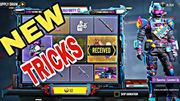 Call Of Duty Mobile Lucky Draw Tricks | Cod Mobile Lucky Draw | New Power Supply Draw in Codm