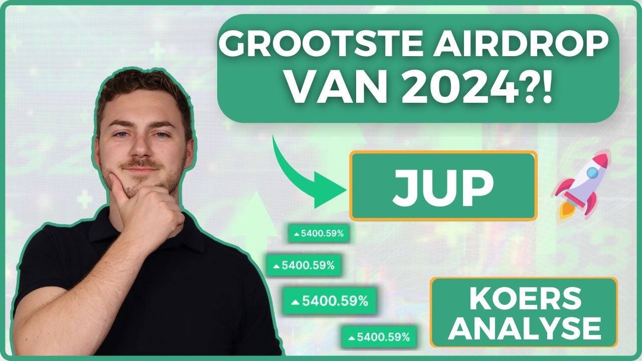 📊 LET OP! DALING VOOR BITCOIN OP KOMST? En kostbare GRATIS AIRDROP  lancering VANDAAG! JUP airdrop!