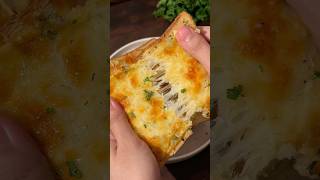 Cheesy garlic bread 🧄🧀 #garlicbread #cheesylovers #shorts #foodlover