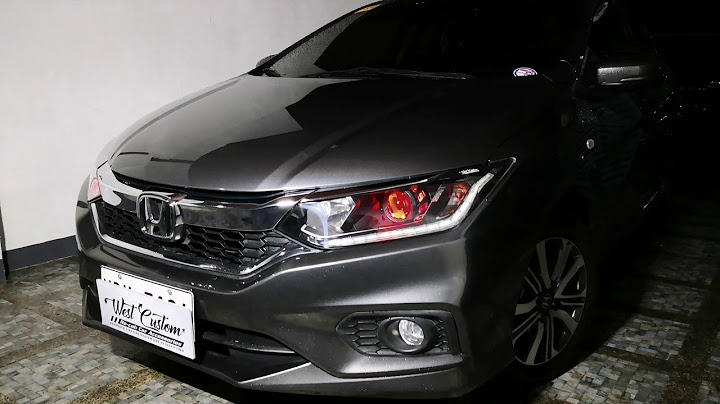 Honda City Turbine Projector w/ DRL | WESTCUSTOM