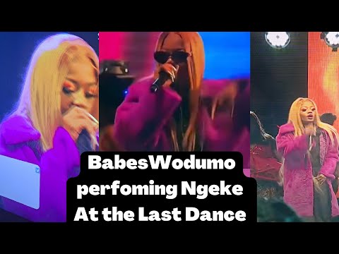 Babes Wodumo Performing Ngeke At The Last Dance 2022 | Song Of The Year