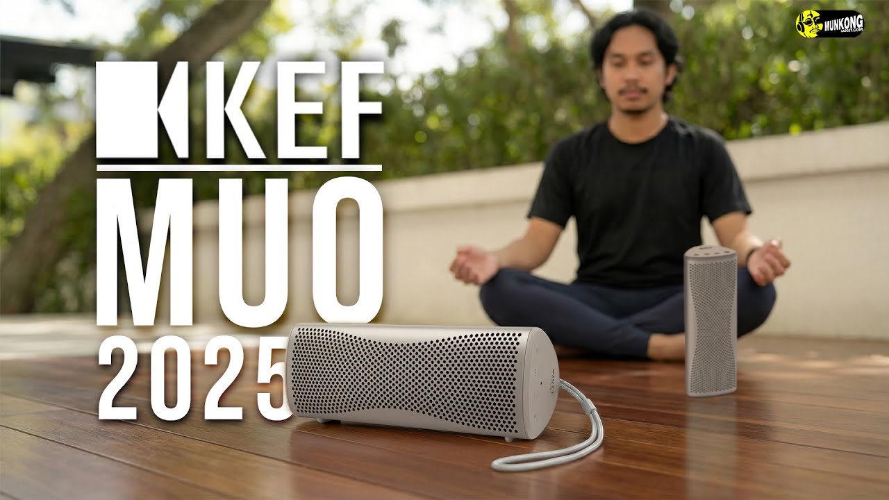 KEF Muo | A miniaturized version of a million-dollar speaker, now 