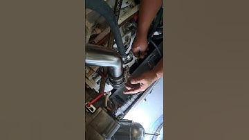 remove pipe from seawater pump #mechanics #youtube #tutorial #boat #youtubeshorts #shorts #short