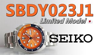 SEIKO Orange TURTLE SBDY023 - One of the Best Diver Watch Ever - YouTube