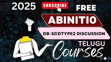 Abinitio DB-SCDTYPE2 Discussion||class 42||#telugu ||2025||Abinitio course||Free||abinitio in telugu