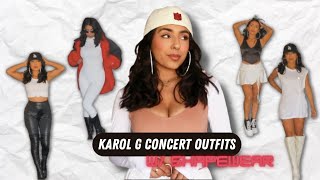 KAROL G Concert Outfits ft.Honeylove Shapewear