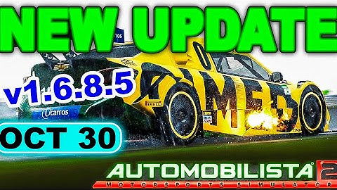 Automobilista 2 Update 1.6.8.5 Patch – The Ultimate Endurance Update You Can’t Miss!