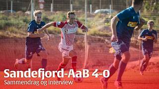 Sandefjord Fotball-AaB 4-0, 20. februar 2026