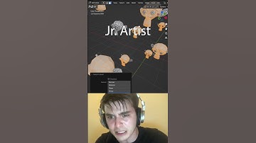 Jr vs Sr Artist: Region Selection #blendertutorial #blender #blendercommunity #blender3d #b3d