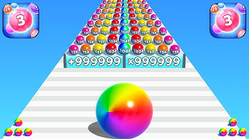 Top Video TikTok Gameplay - Satisfying Mobile Game Max Levels Marble Run, Merge Balls 2048 HLEP2