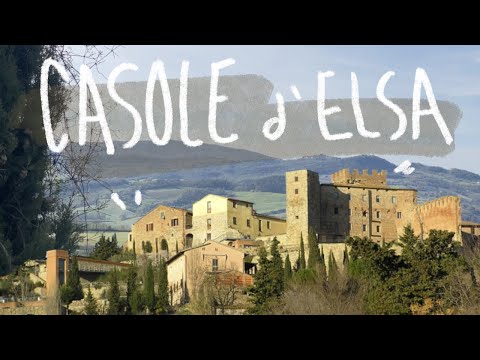 a guided tour of a small town in italy ~ casole d'elsa