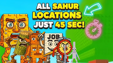 Every Sahur Location in Find the Brainrot (Super Fast Guide)