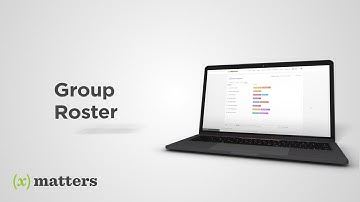 xMatters Support | Group Roster