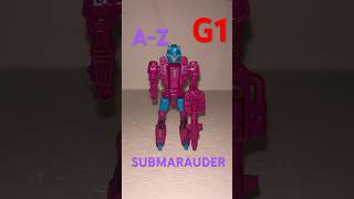 #G1transformers A to Z - Submarauder #transformers  #transformersg1 #80s #toys #nostalgia #awesome