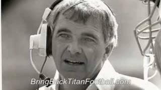 Bring Back Titan Football Photo Montage