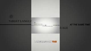 Learn Languages 10x Faster With This One Trick #languagelearning #studytip #learnfaster