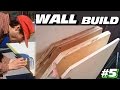 EXO&#39;s Subwoofer WALL Build #5 | Adding Long Hair Fiberglass In BOX | Designing &amp; Cutting SUB Baffles