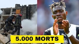 5.000 MORTS EN TURQUIE ET SYRIE LES JOUEURS GHANÉEN ET MAROCAIN
