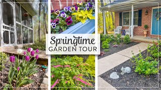 Spring Garden Tour 2023 | Shade Garden Ideas | USA Zone 6b Gardening