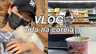 vida na coreia | vlog: life updates, unboxing, brunch, muita comida, etc