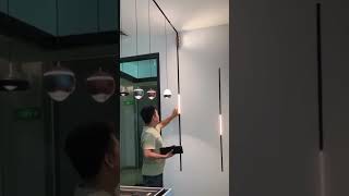 installing wall lights is very easy #construction #wall #light #popular #viralshorts #shorts