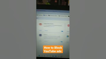how to block YouTube ads on PC or Laptop #technology #techtips #youtubeshorts