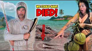 ALONE contestant Survives on Tropical Island? (No Food, No Water No Shelter)