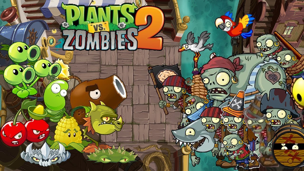 Против зомби 2 часть взломка. Растения против зомби 2 зомби. Растения против зомби 2 пиратские моря. Plants vs Zombies зомби пираты. Растения против зомби 2 пираты.