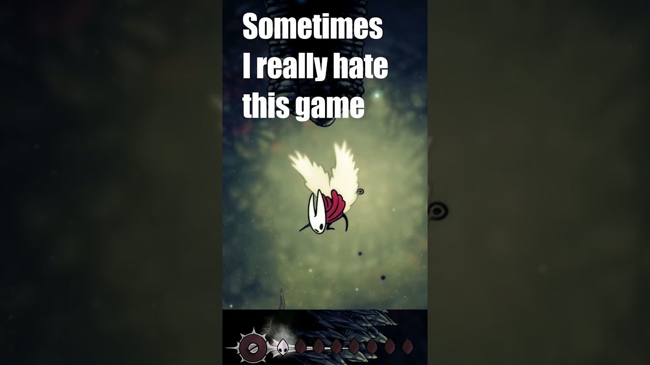 Sometimes I Really Hate Silksong Gaming Games Gameplay Twitch Hollowknight Fail