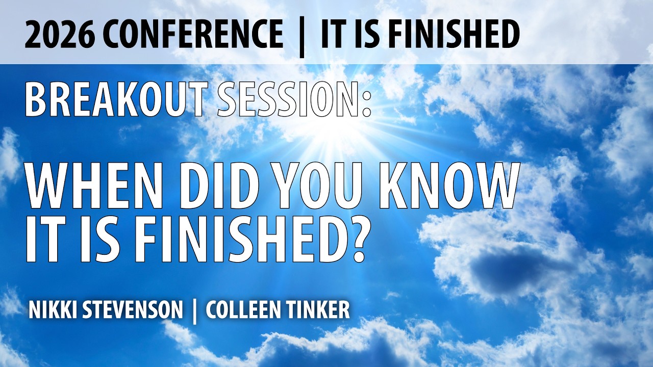 Session 2 | Breakout: When Did You Know It Is Finished? | Colleen & Nikki | FAF 2026