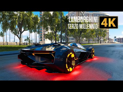 : Lamborghini Terzo Millennio Gameplay (4K)