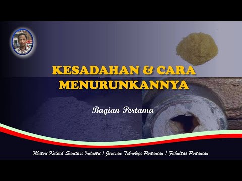 Video: Apa itu kesadahan Bagaimana cara menentukan kesadahan air?