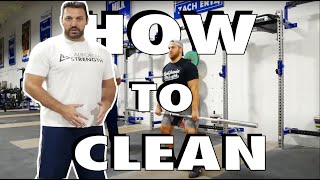 How To CLEAN: Olympic Weightlifting Technique (BEGINNERS TO ADVANCED) | Cal Strength