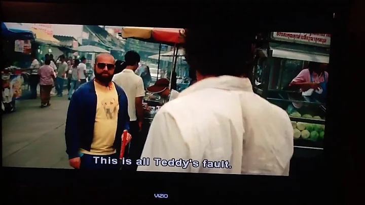 The Hangover Part II Argument Scene