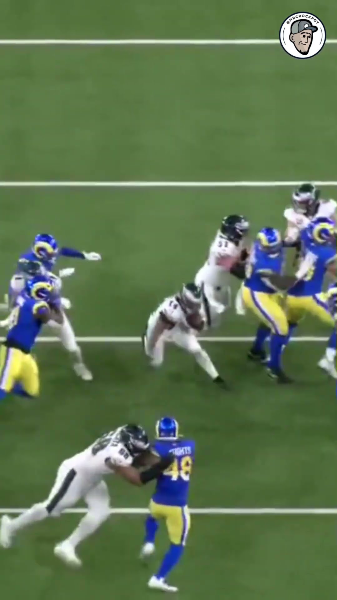 Jeff Stoutland's oline looked like THE BEST IN THE NFL on Sunday ?? Eagles vs Rams TOP TAKEAWAYS