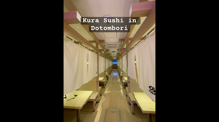 Cheap and good sushi place 🍣 #japan #osaka #kurasushi #travel
