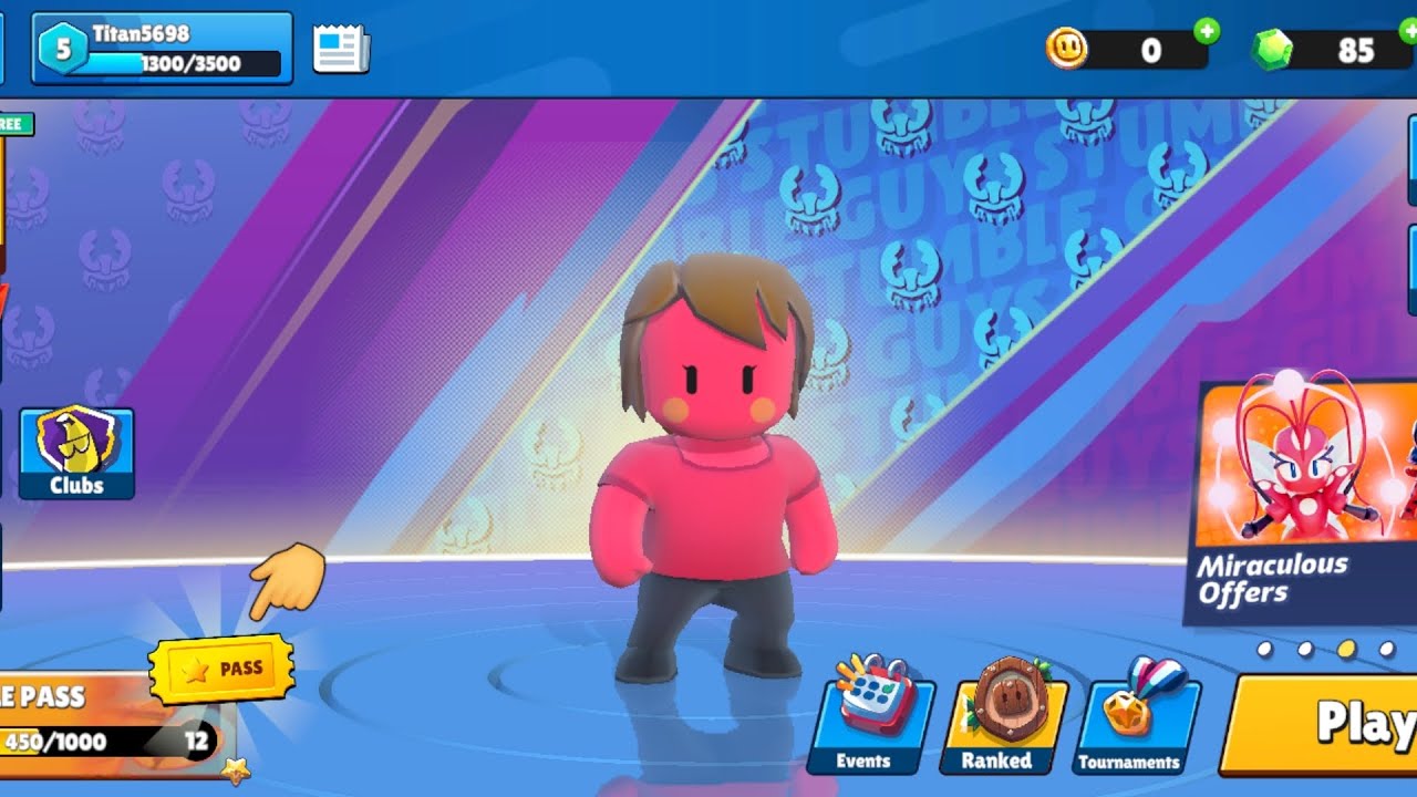 Sliding on a super slide! Stumble guys 