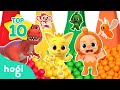 Learn Colors with Dinosaurs + Ball Pit Slide｜Colors for Kids｜Hogi Colors｜Hogi Pinkfong Colors