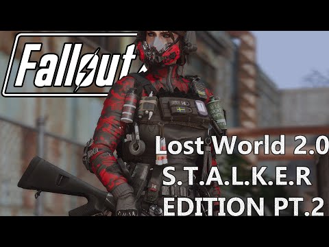 S.T.A.L.K.E.R Like Experience in Fallout 4 | Lost World 2.0 | Wabbajack Modlist Showcase Pt.2