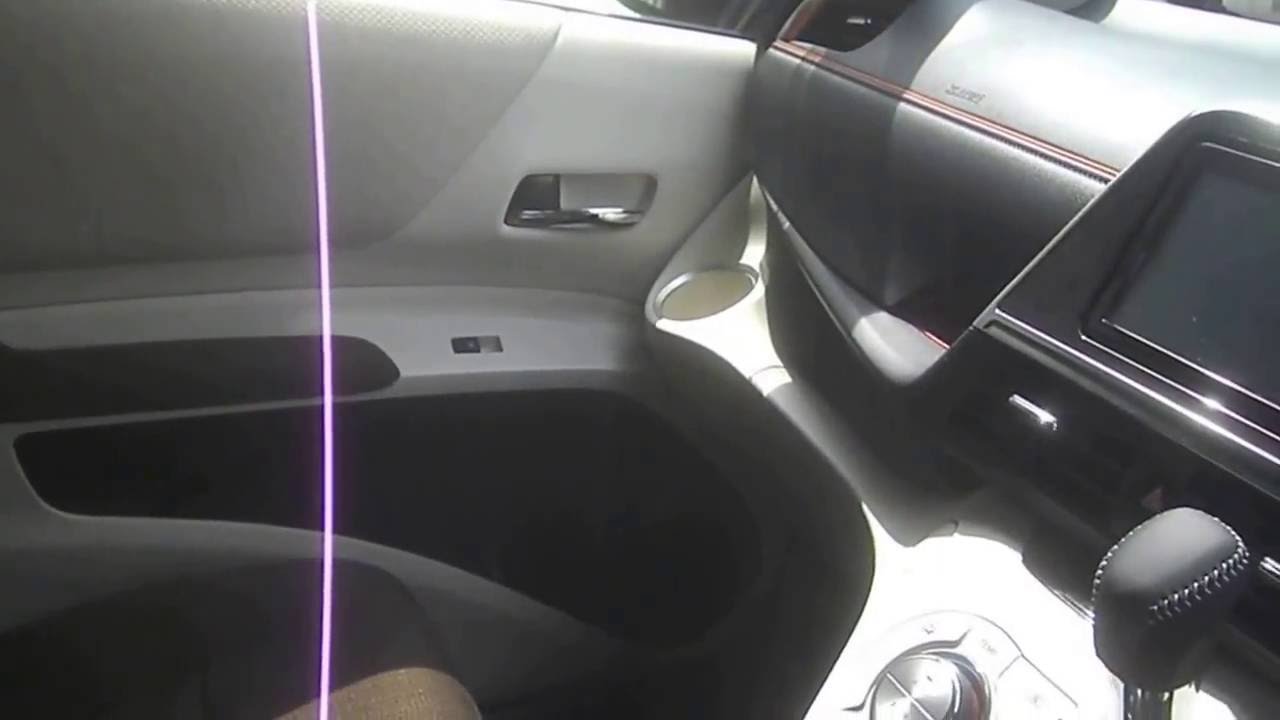 車上荒らし対策 シエンタハイブリッド ドアの開閉問わず即時発報 盗難防止装置viper5906 超音波センサー Youtube