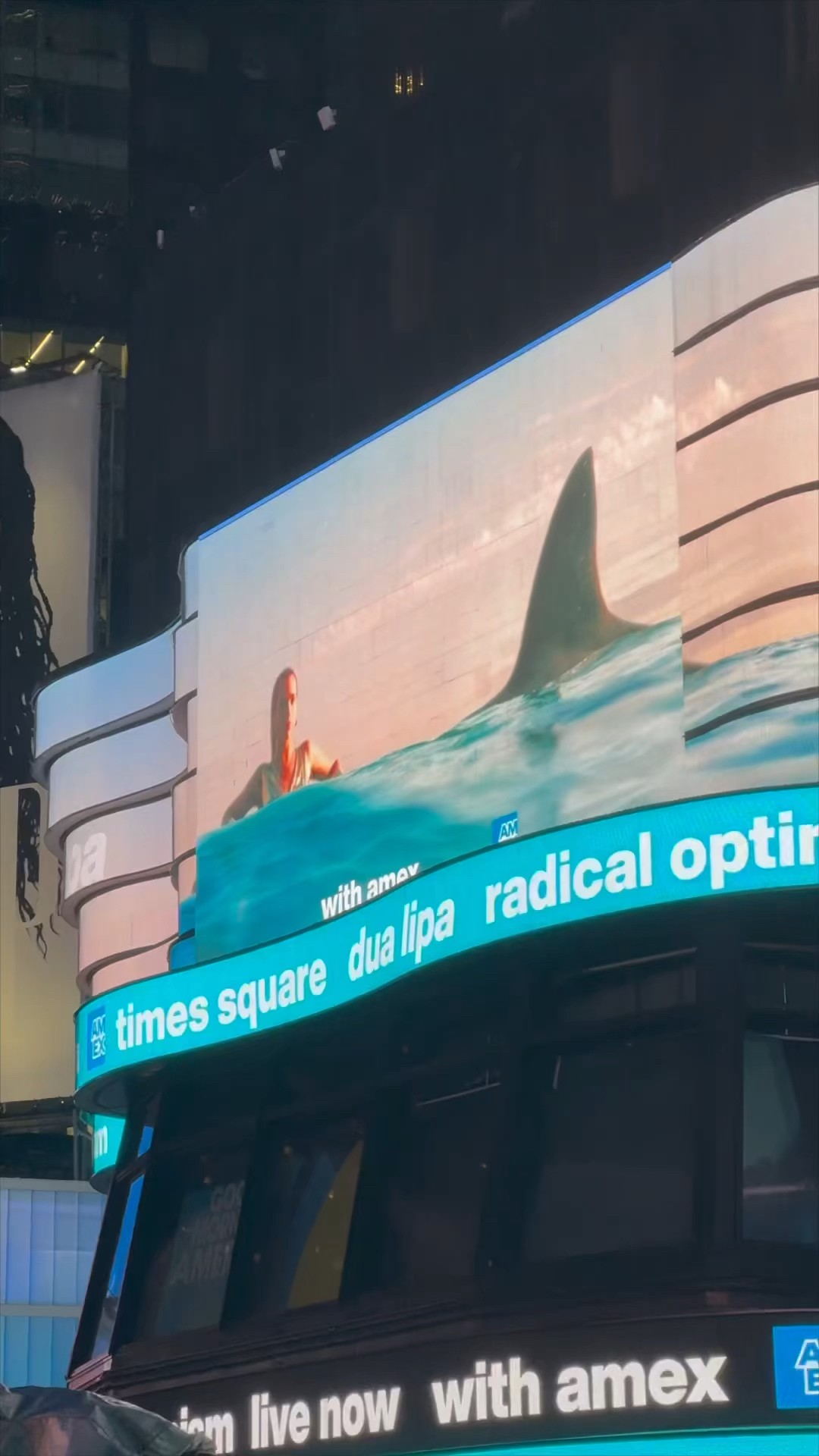 RADICAL OPTIMISM POP UP IN TIMES SQUARE ??