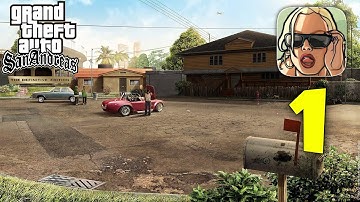 Gta Definitive Edition Mobile - San Andreas - Gameplay - Walkthrough - Part 1 - Xcloud (Android,iOS)