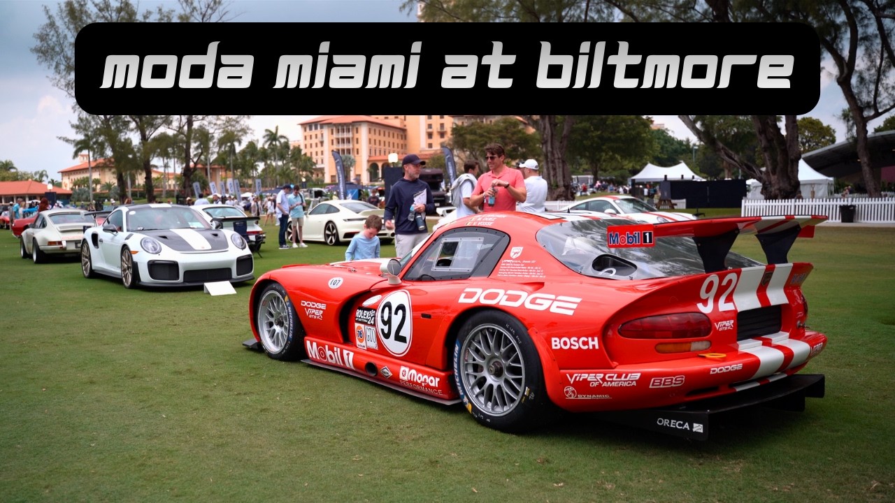 Moda Miami 2026 Cars & Coffee + Main Event