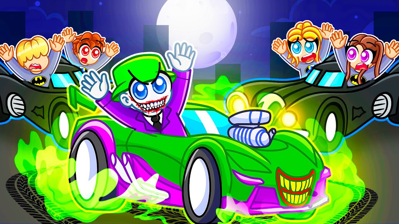 LE JOKER SPEEDRUNNER vs LES CHASSEURS BATMAN sur DRIVING EMPIRE...