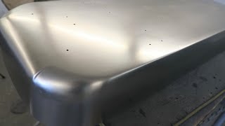 Final stage metal finishing / Polishing hand fabricated car bodywork. Tips and tricks #55