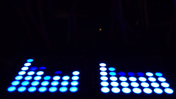 Audio Visualizer using dual MSGEQ7