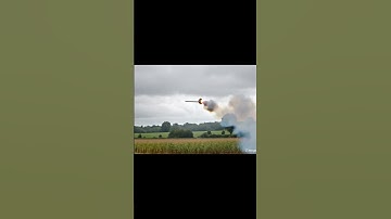 V1 flying bomb strikes london