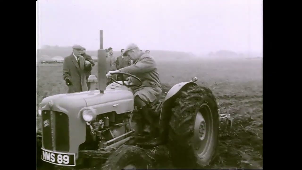 FORDSON DEXTA - ВСЁ ЗА ДЕНЬ РАБОТЫ АРХИВНЫЙ ФИЛЬМ