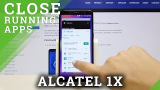 How to Turn Off Running Apps in ALCATEL 1X - Deactivate Background Apps screenshot 5